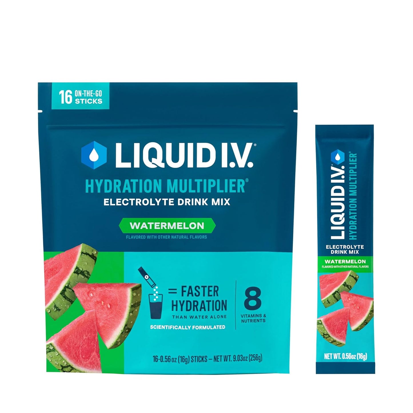 Hydration Multiplier - Watermelon - Hydration Powder Packets | Electrolyte Drink