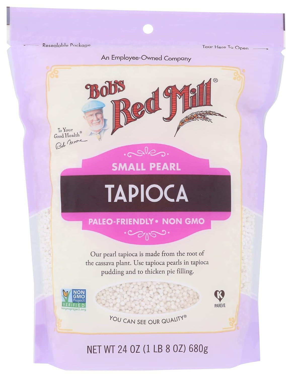 Tapioca, Small Pearl, 24 Ounce