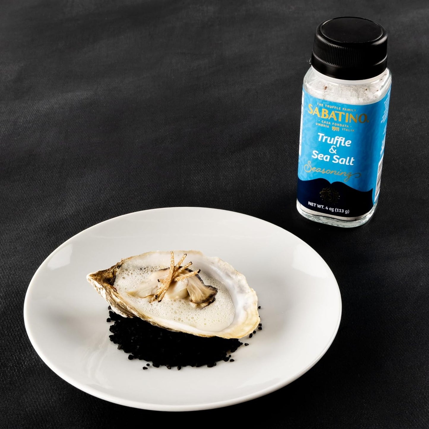 Truffle Salt Shaker, All Natural Gourmet Truffle Salt Seasoning, Sicilian Sea Sa