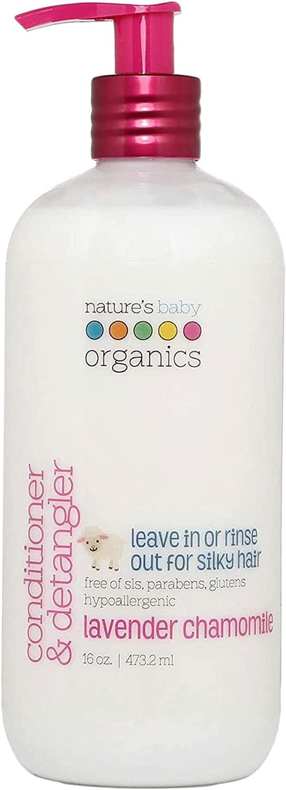 Nature'S Baby Conditioner and Detangler, Formulated for Problem and Sensitive Sk