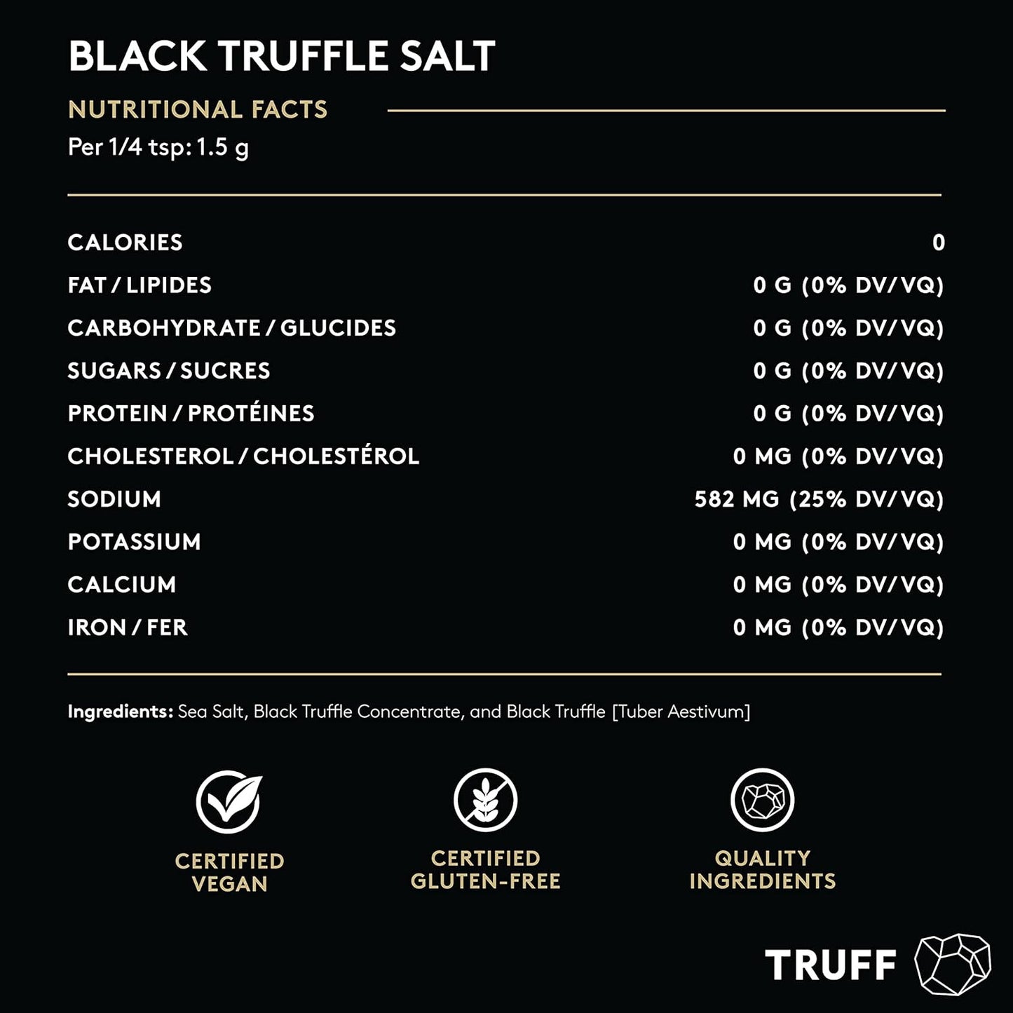 Black le Salt, Fine and Coarse Sea Salt, Dried Black Summer les, Specialty Seaso