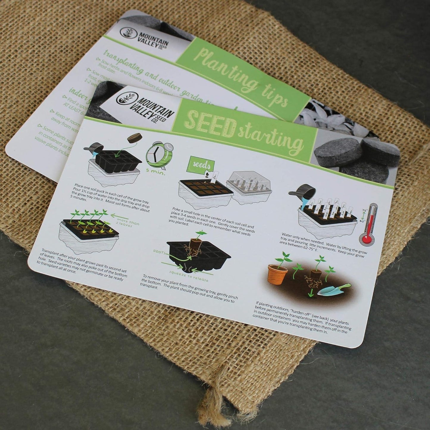 Salad & Vegetable Garden Seed Starter Kit | Premium Kit | 18 Non-Gmo Varieties |