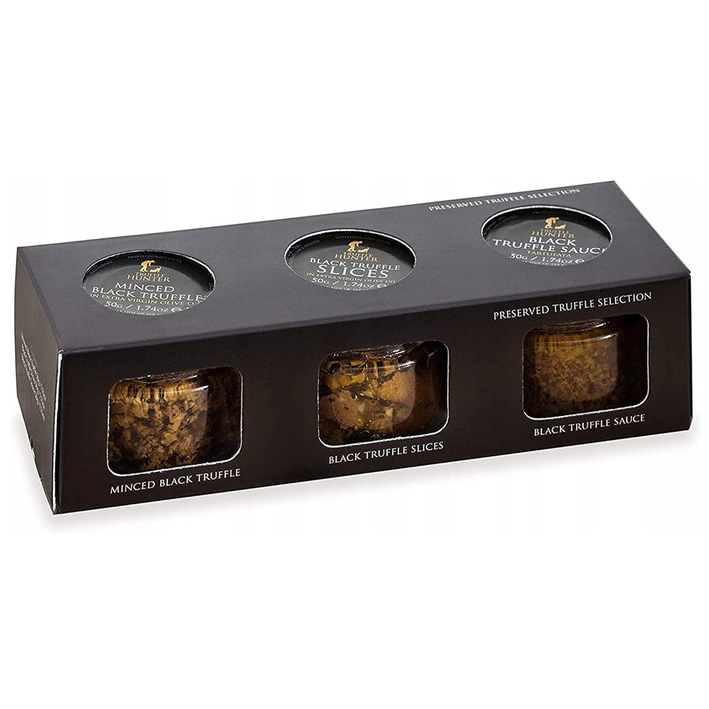 - Preserved Black Truffle Selection - Minced Truffle, Truffle Slices, Truffle Sa