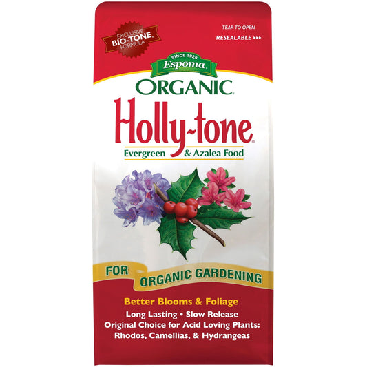 Organic Holly-Tone for Evergreen & Azalea Plant Food, 4-3-4 Fertilizer, 8 Lb.