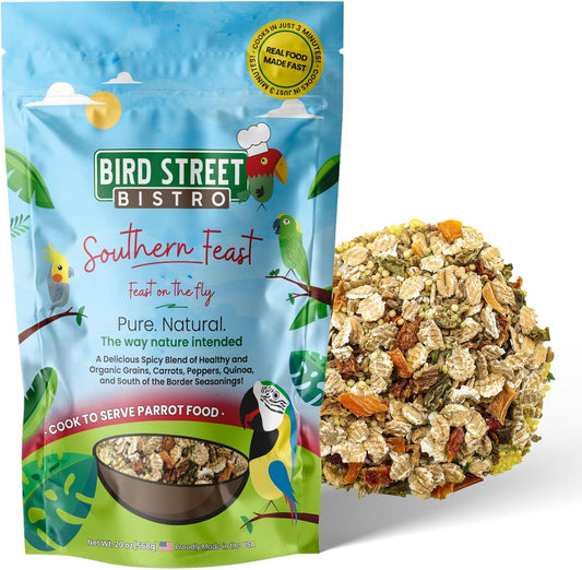 Parrot Food - Parakeet Food - Cockatiel Food - Bird Food - Cooks in 3-15 Min W/N