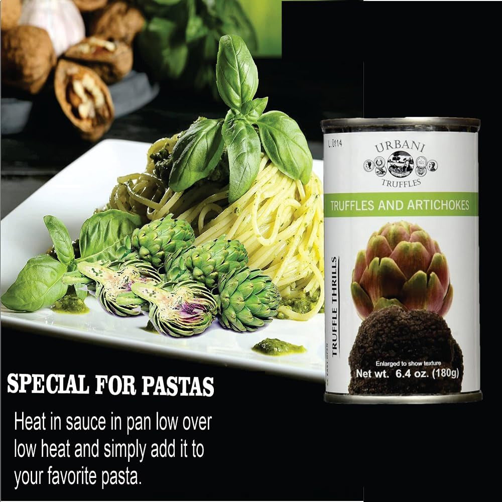 , Truffle Thrills Black Truffle and Artichoke Sauce | Ideal for Sauces, Pasta, R