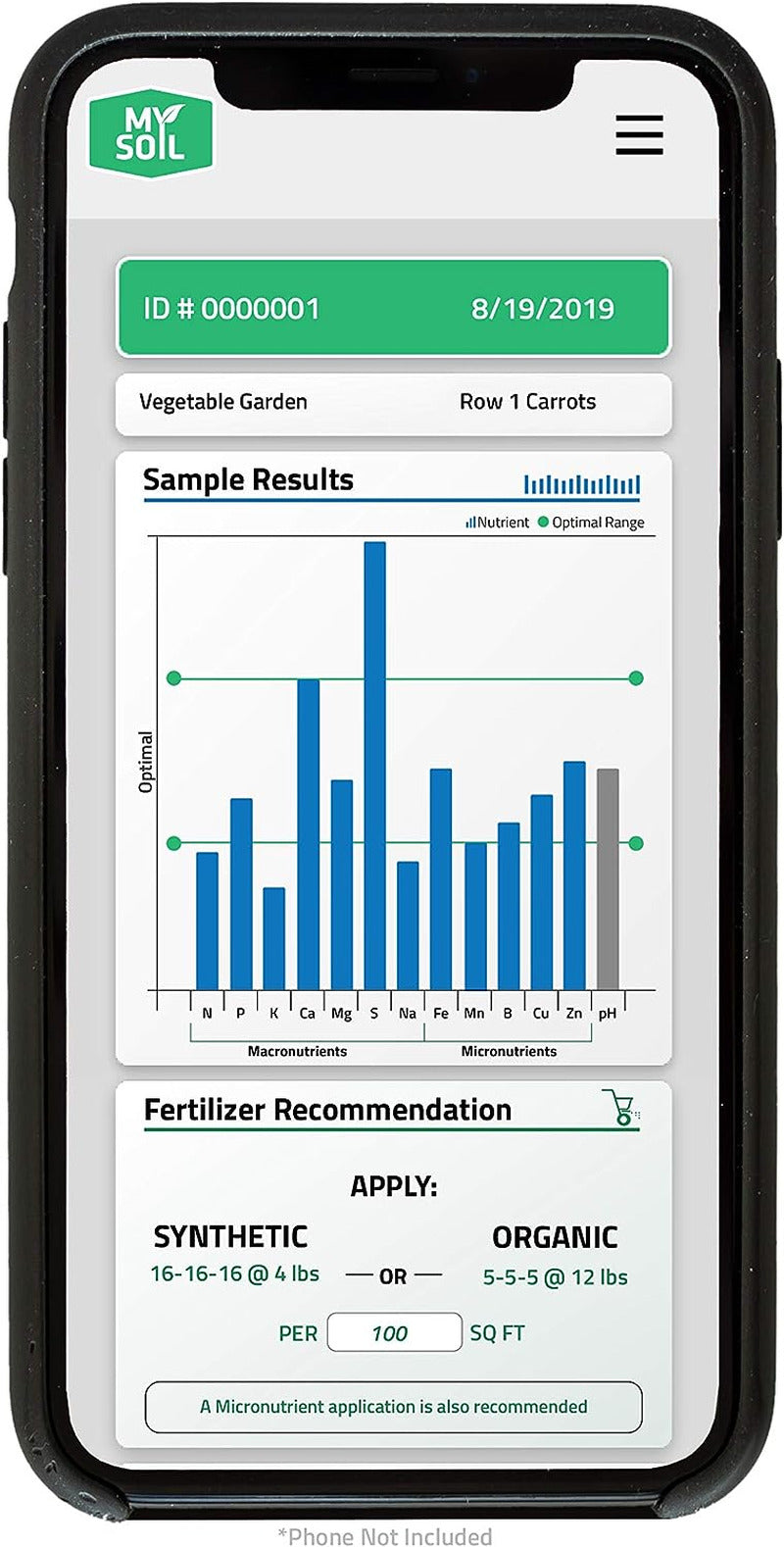 Mysoil - Soil Test Kit | Grow the Best Lawn & Garden | Complete & Accurate Nutri