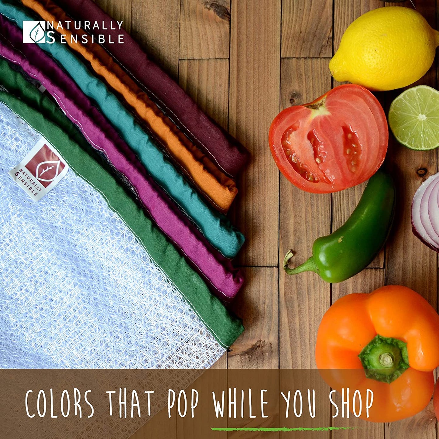 The Original Eco Friendly See through Washable and Reusable Produce Bags - Soft