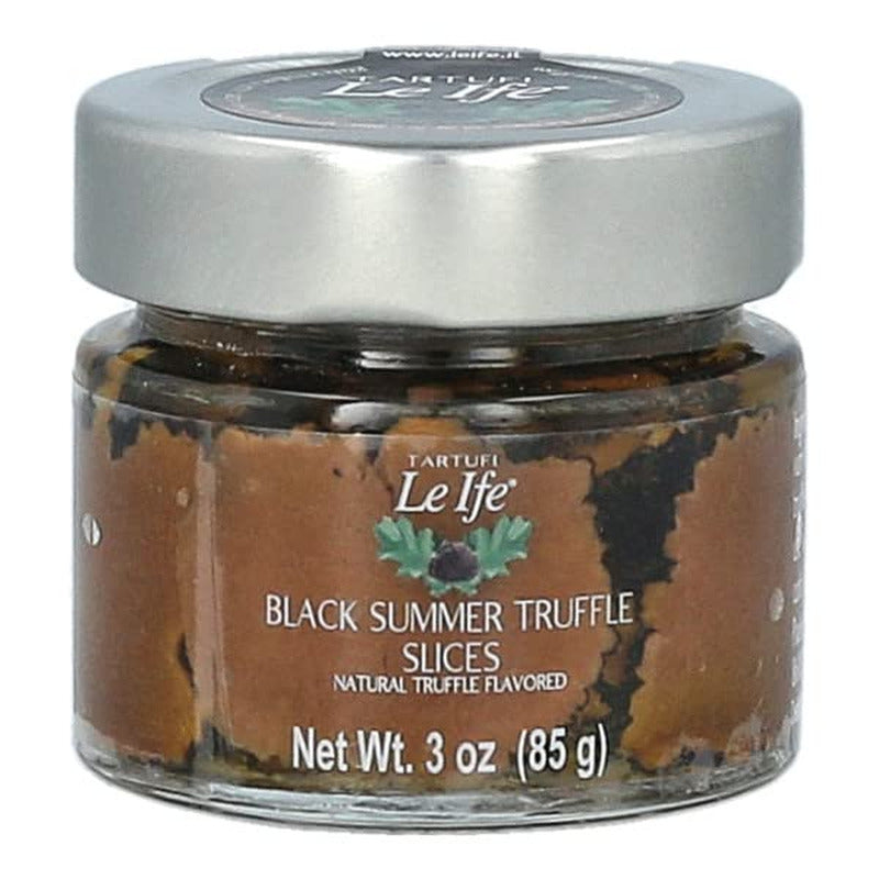 Black Summer Truffle Slices Truffles (3 Ounce) Glass Bottle by