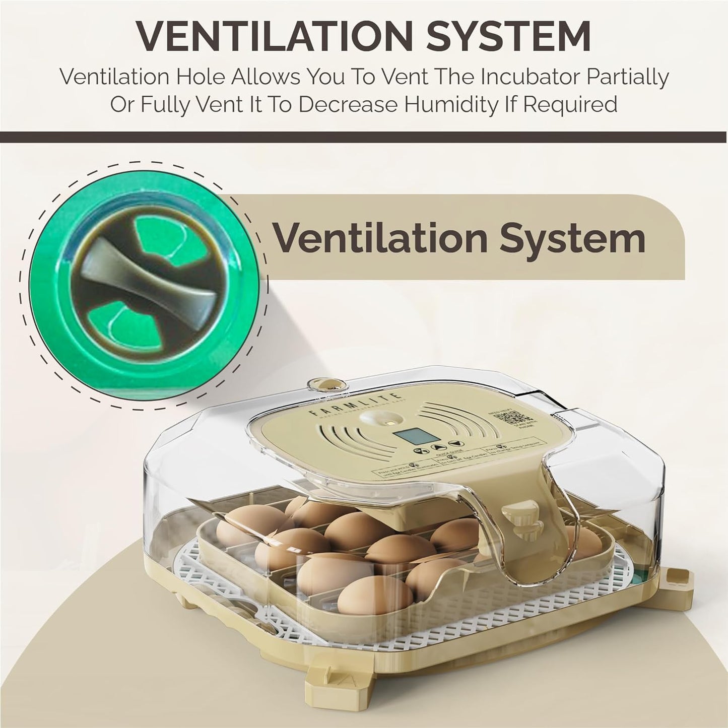 Egg Incubator with Automatic Egg Turning | Chicken Egg Incubators for Hatching E