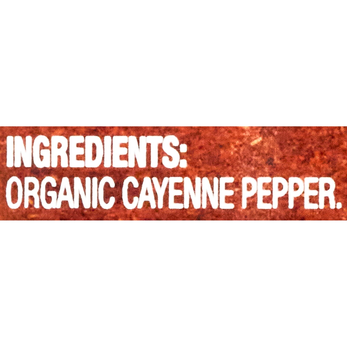 , Organic Cayenne Pepper, GMO Free, 2.89 Oz Bottle