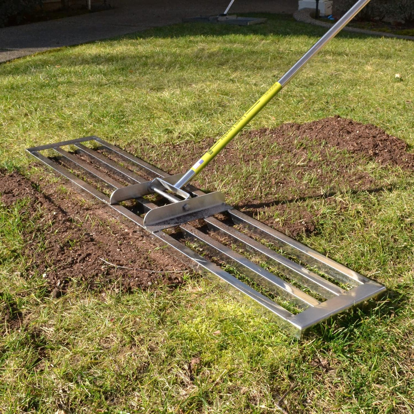 Rocklin™ Lawn Leveling Rake | Levelawn Tool | Level Soil or Dirt Ground Surfaces