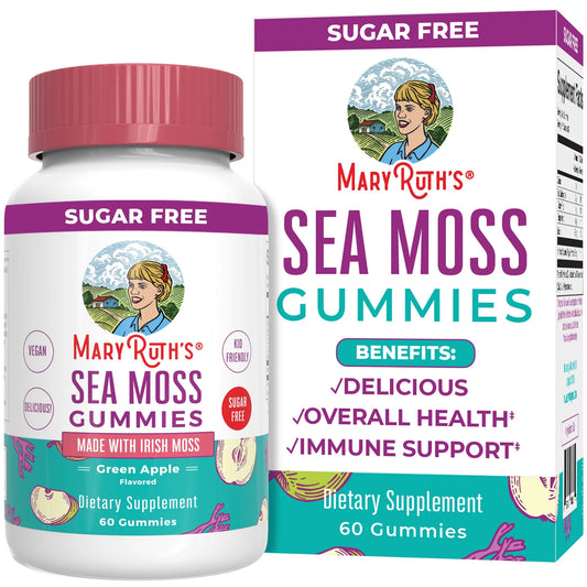 | Sea Moss Gummies | Made with Irish Moss | Gut Health and Immune Support | Adul