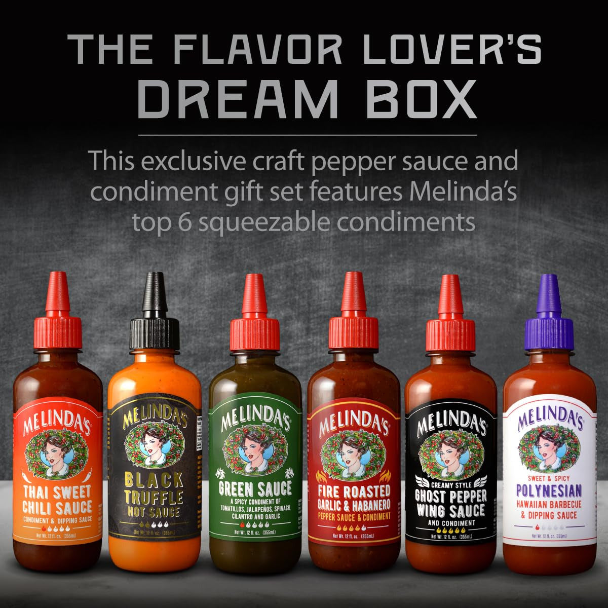 Melinda’S - a Taste of Melinda’S Collection – Craft Pepper Sauce and Condiment G