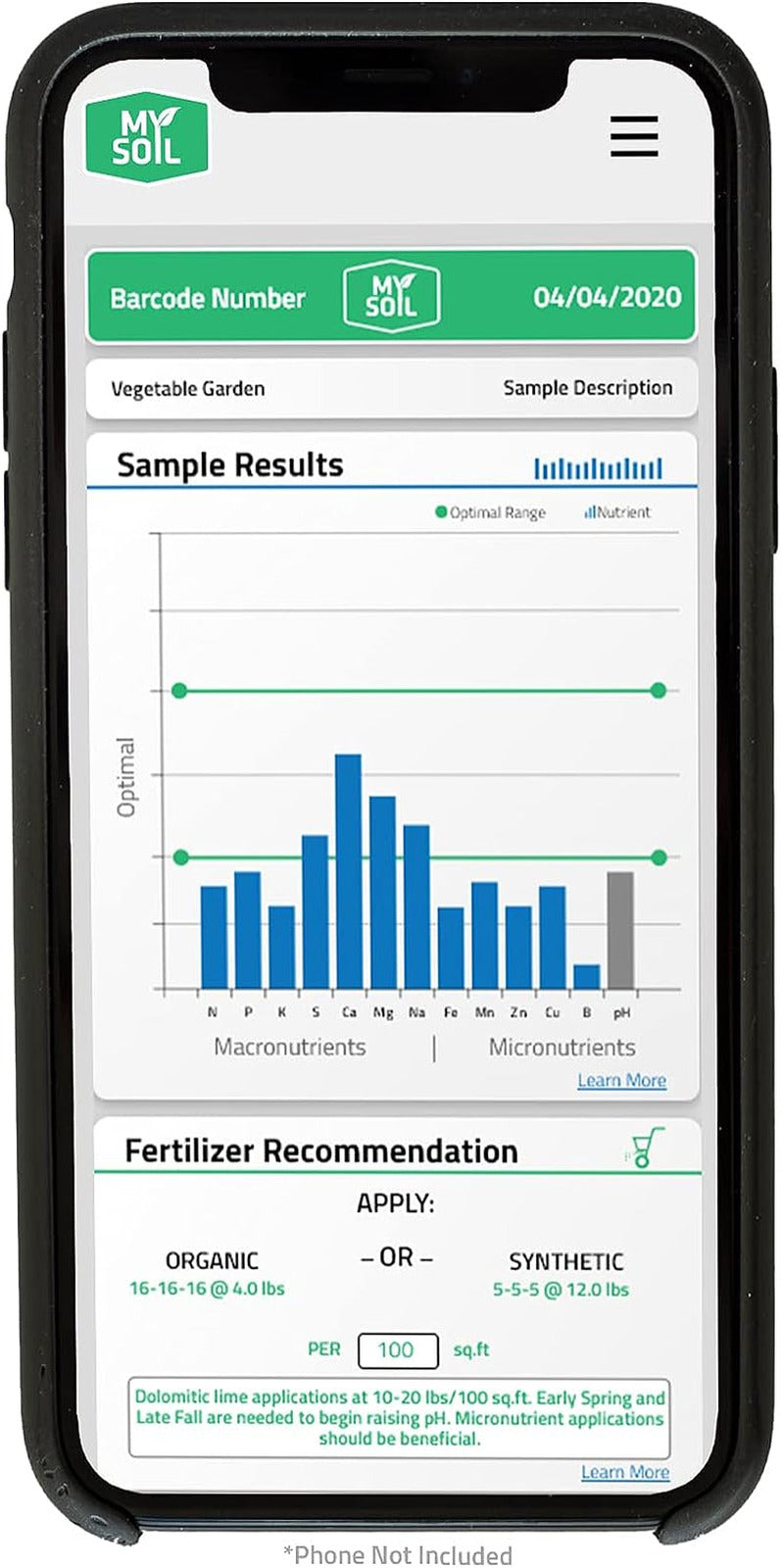 Mysoil - Soil Test Kit PRO Pack | Grow the Best Lawn & Garden | Complete & Accur