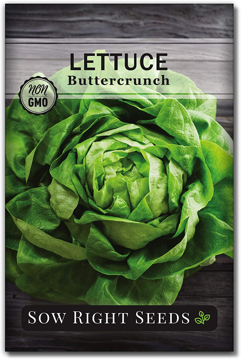 - Buttercrunch Lettuce Seeds for Planting - Non-Gmo Heirloom Packet with Instruc