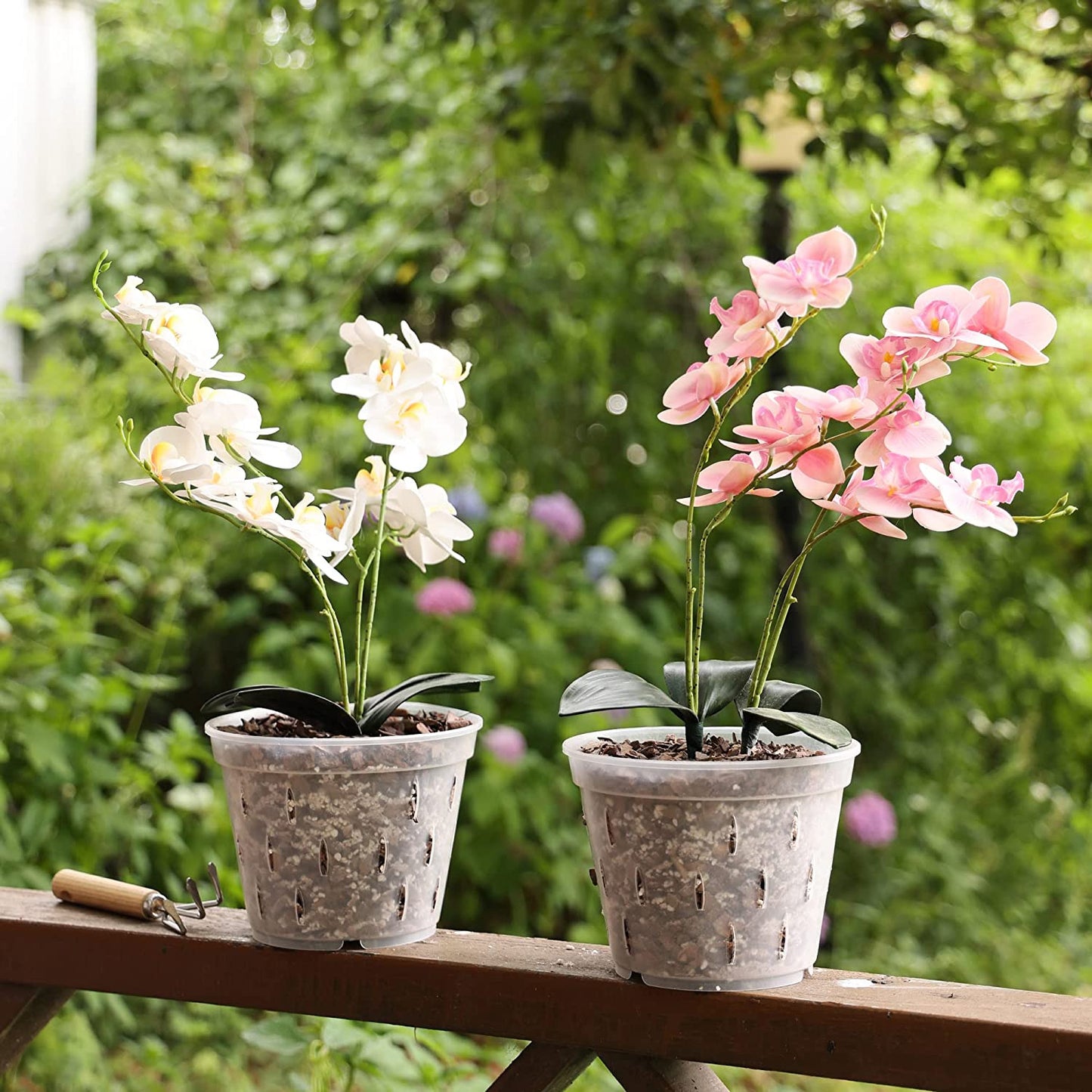 Orchid Pots with Holes Clear Orchid Pot Plastic Plant Pot Flower Pots Outdoor an