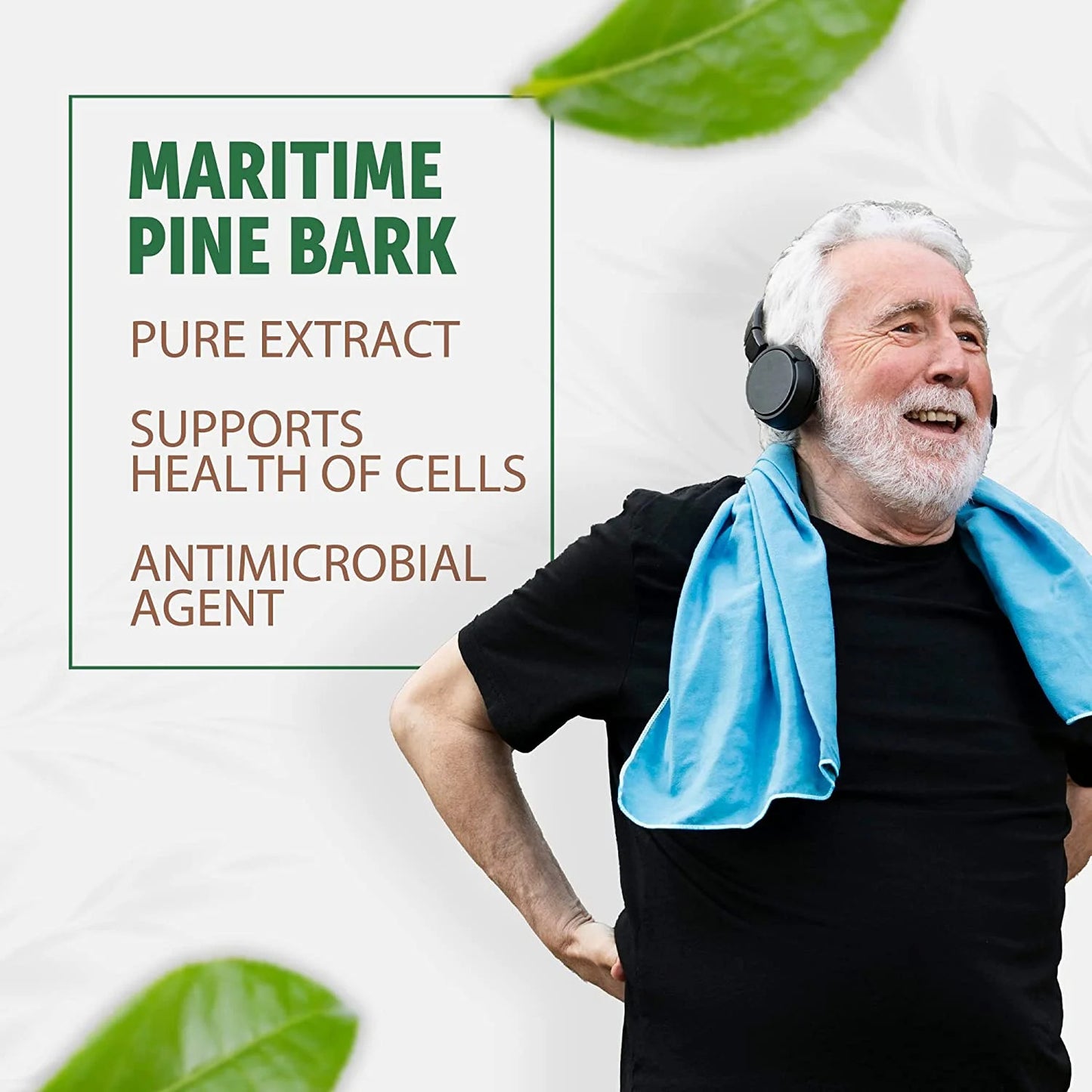 French Maritime Pine Bark Extract Organic | 6000 Mg | 200 Capsules | Standardize