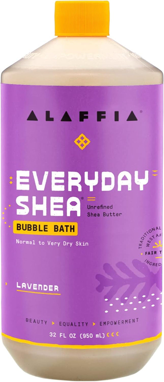 Everyday Shea Bubble Bath, Soothing Support for Deep Relaxation and Soft Moistur