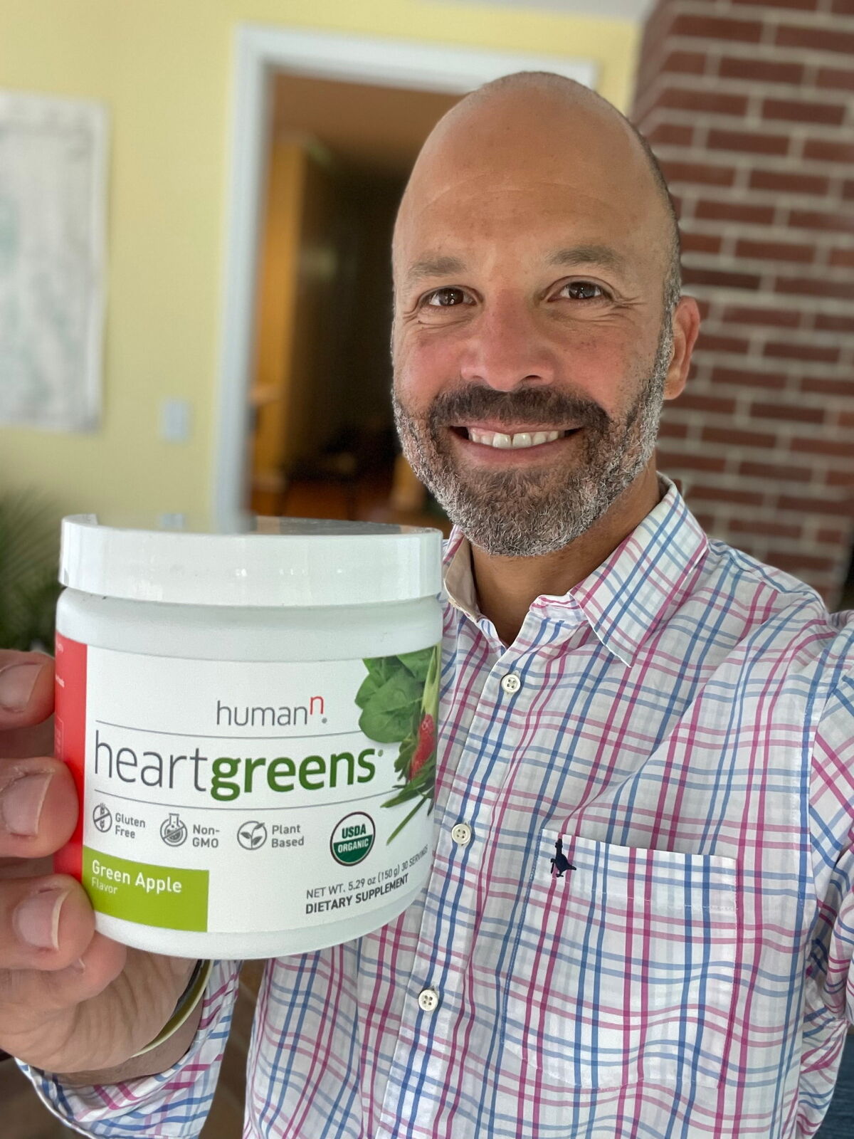 Heartgreens | Superfood Organic Powder with Wheatgrass, Kale, Spinach, and Spiru