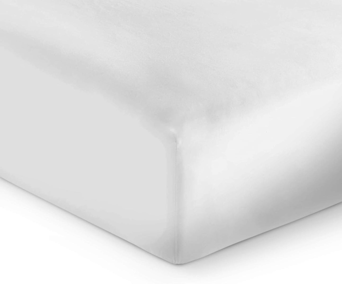 , Full Bed Sheet - 100% Organic Cotton Fitted Sheet - 300 Thread Count, Fitted S