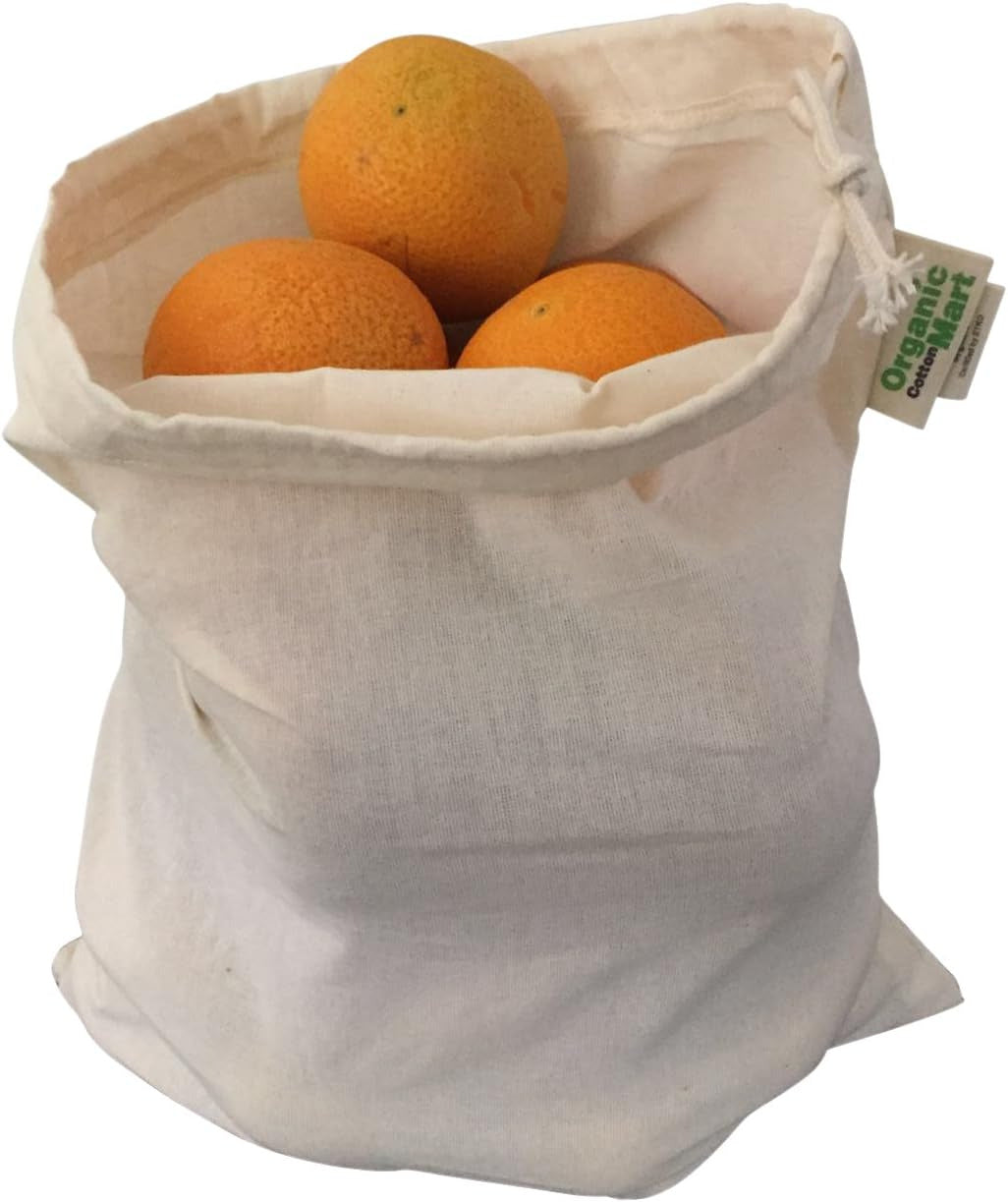 Potato Storage Bags for Pantry - Organic Cotton Potato Sacks - Washable Potato K