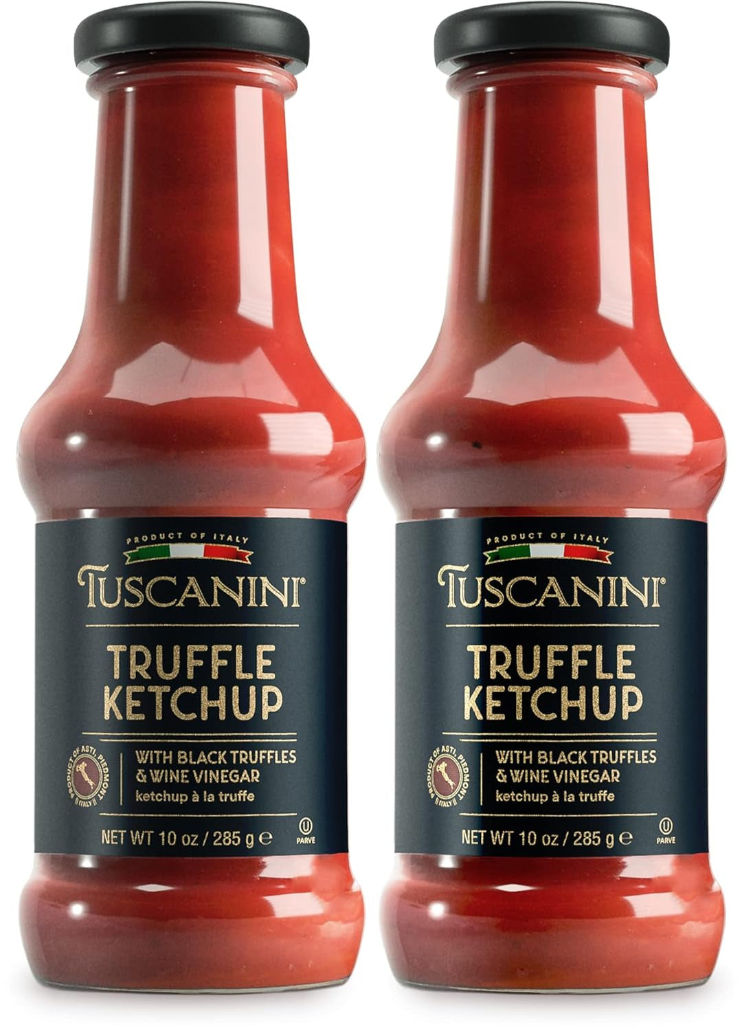 Premium Truffle Ketchup, 10Oz (2 Pack) | Made in Italy, Infused with Italian Bla