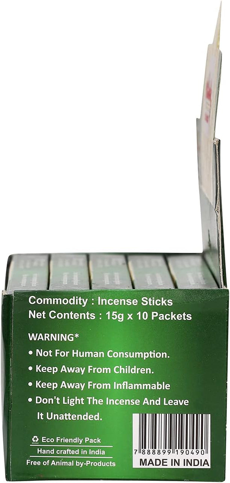 Incense Sticks - Mogra/Arabian Jasmine, 100 Sticks, All Natural, Chemical Free