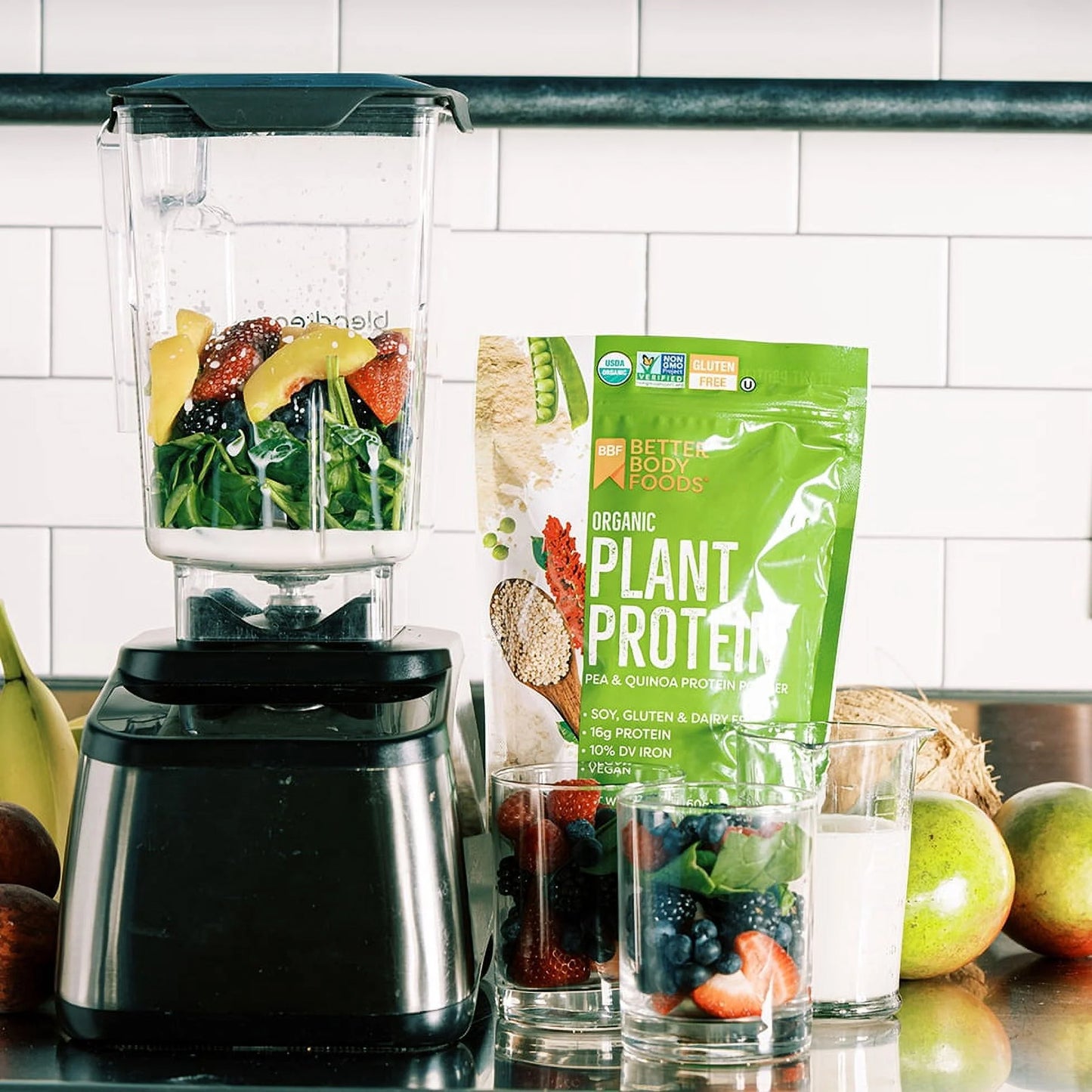 Organic Plant Protein Powder — Add Vegan Protein to Any Recipe, Packed Full of O