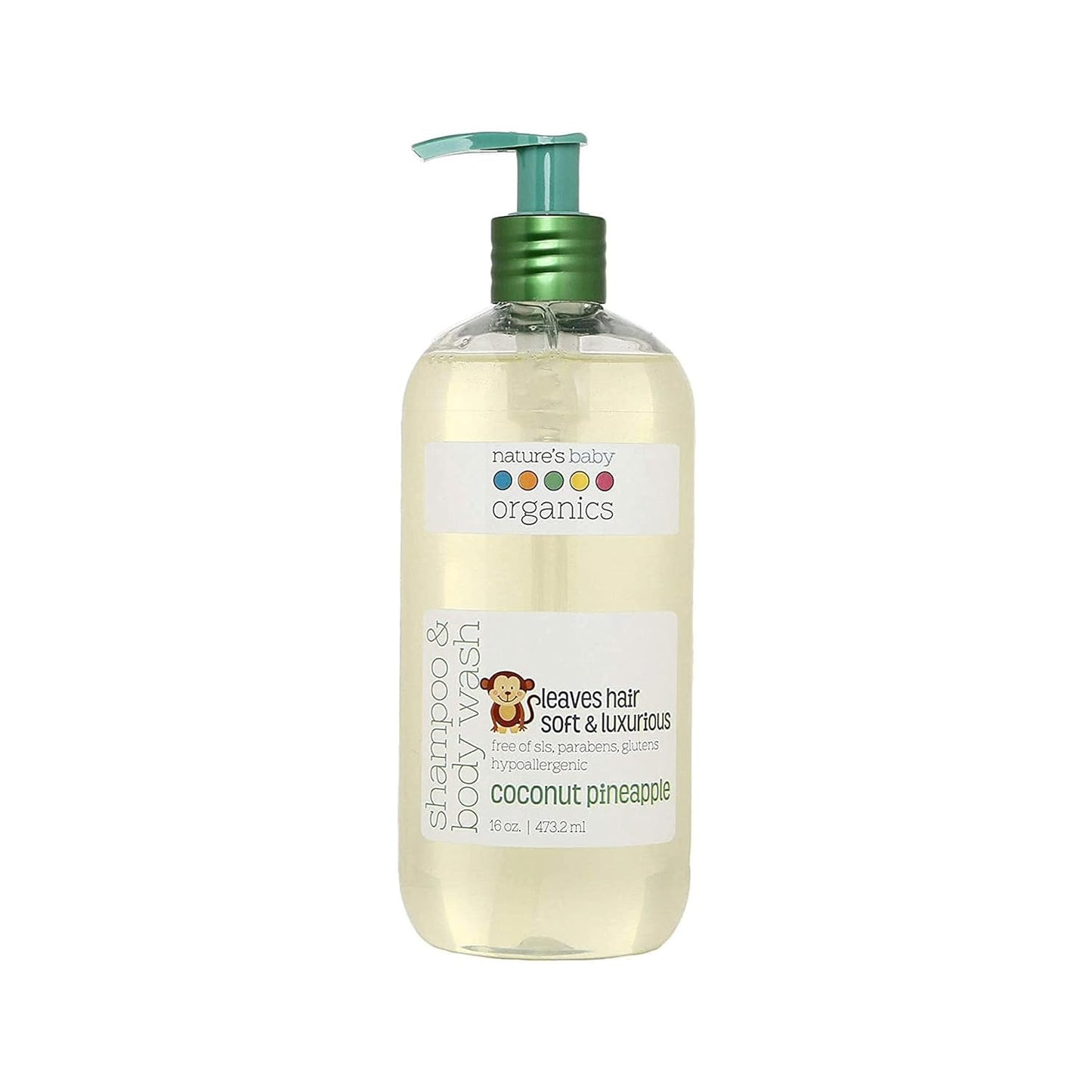 Nature'S Baby 3-In-1 Shampoo, Body and Face Wash - Formulated for Problem and Se