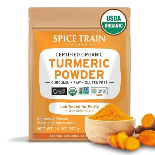 , Organic Turmeric Powder with Curcumin (397G/14Oz) Lab Tested for Heavy Metal |