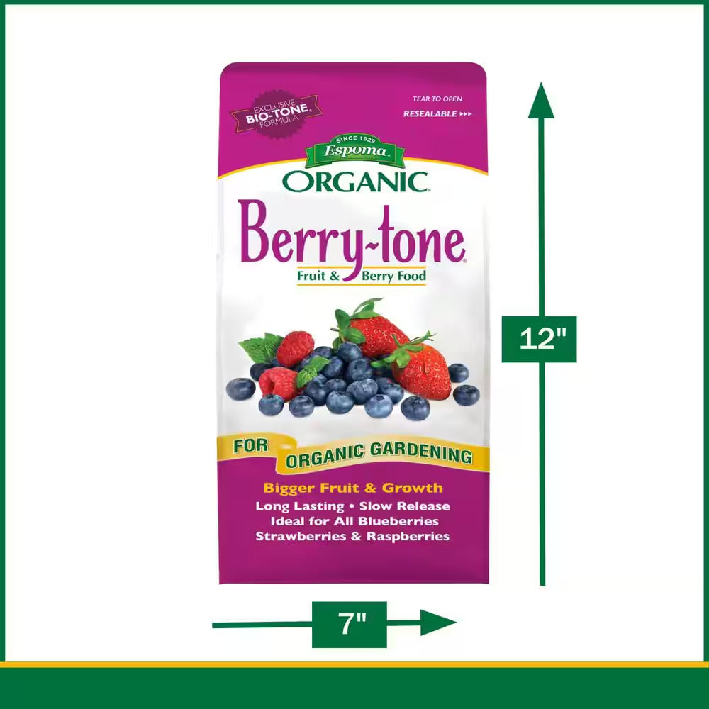 4 Lbs. Organic Berry Tone Dry Plant Fertilizer