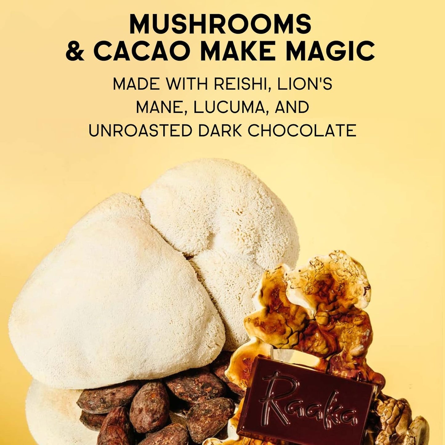 Cocoa Magic Mushroom Hot Chocolate Blend with Lion’S Mane, Reishi and Lucuma - G