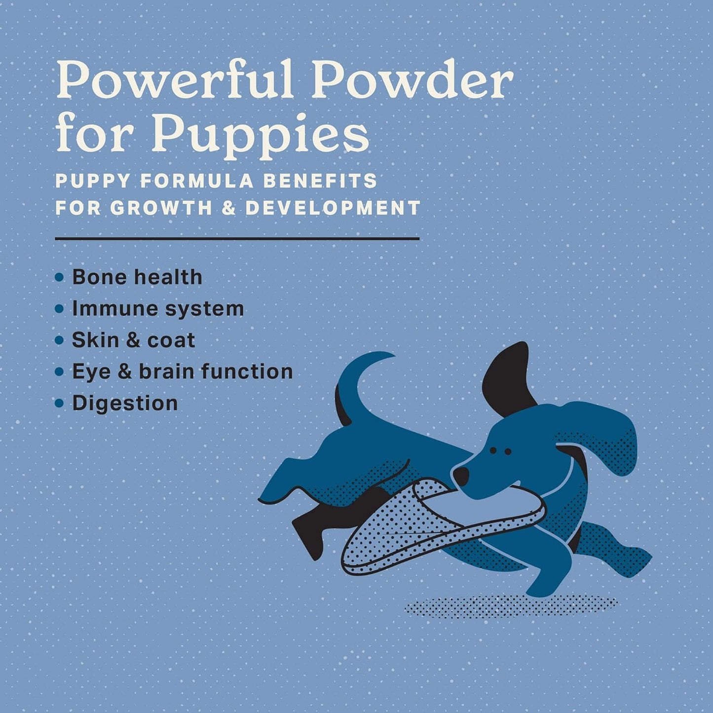 Puppy 8Oz Supplement – Superfood Powder Promotes Growth & Development, Supports