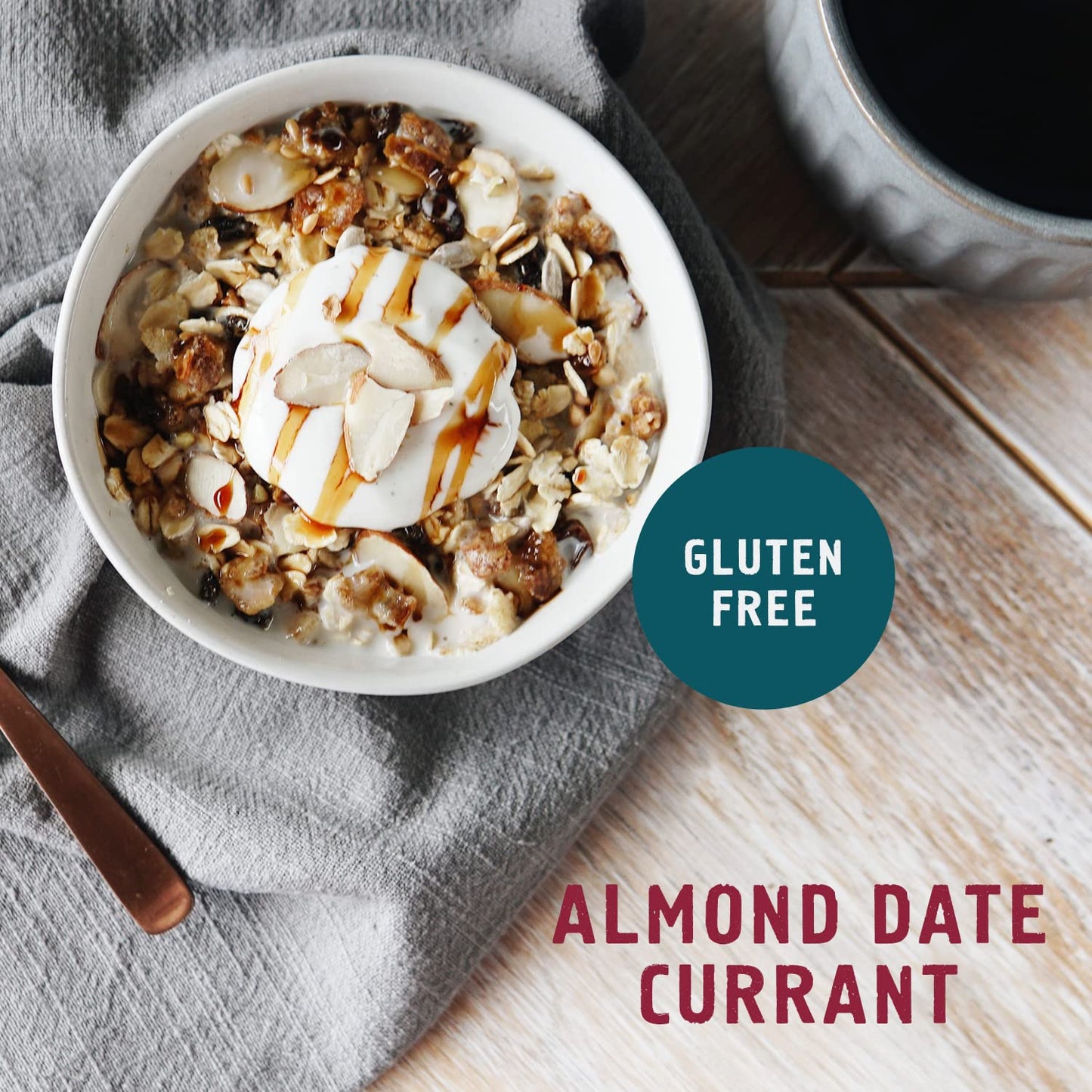 Farmers Market Organic Almond Date Currant Muesli Cereal - 4 Count, 12 Oz Pouch