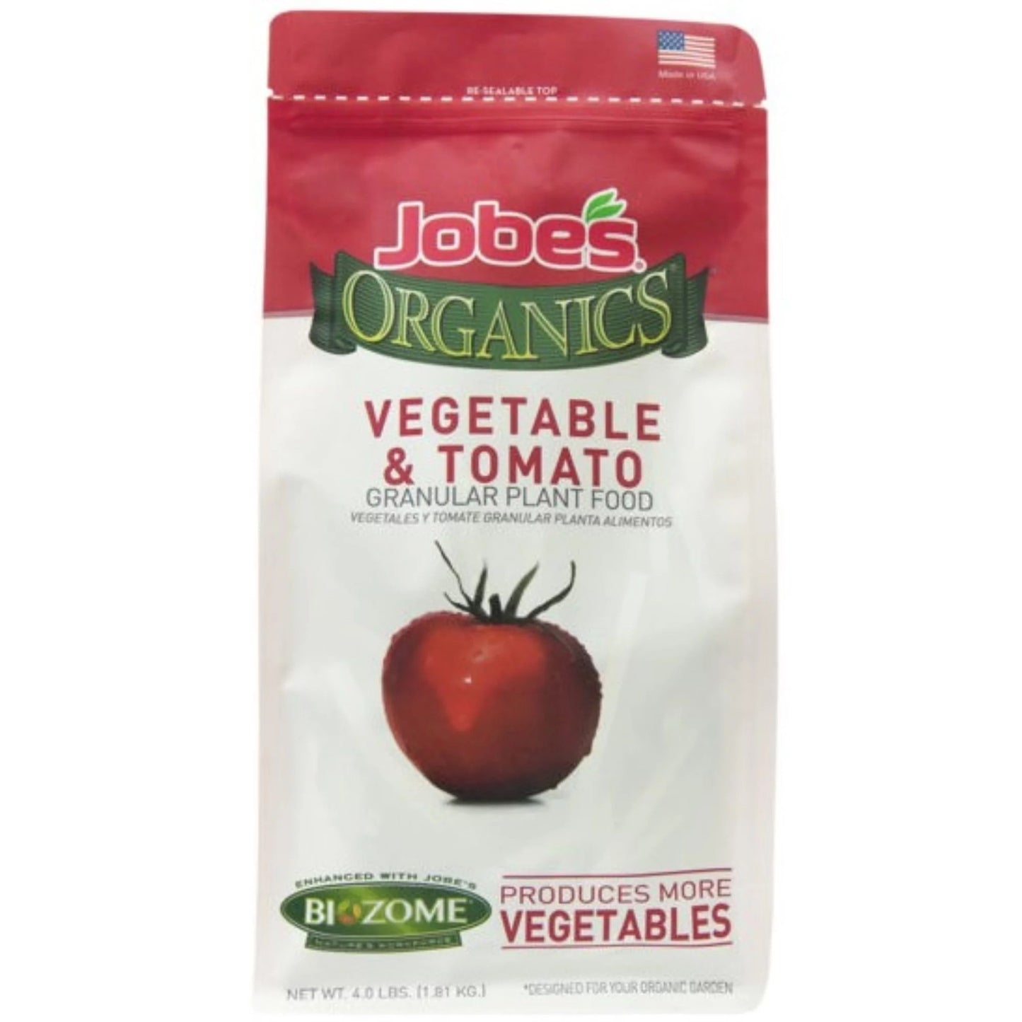 (#09026) Organics Vegetable & Tomato Granular Plant Food, 4# Bag