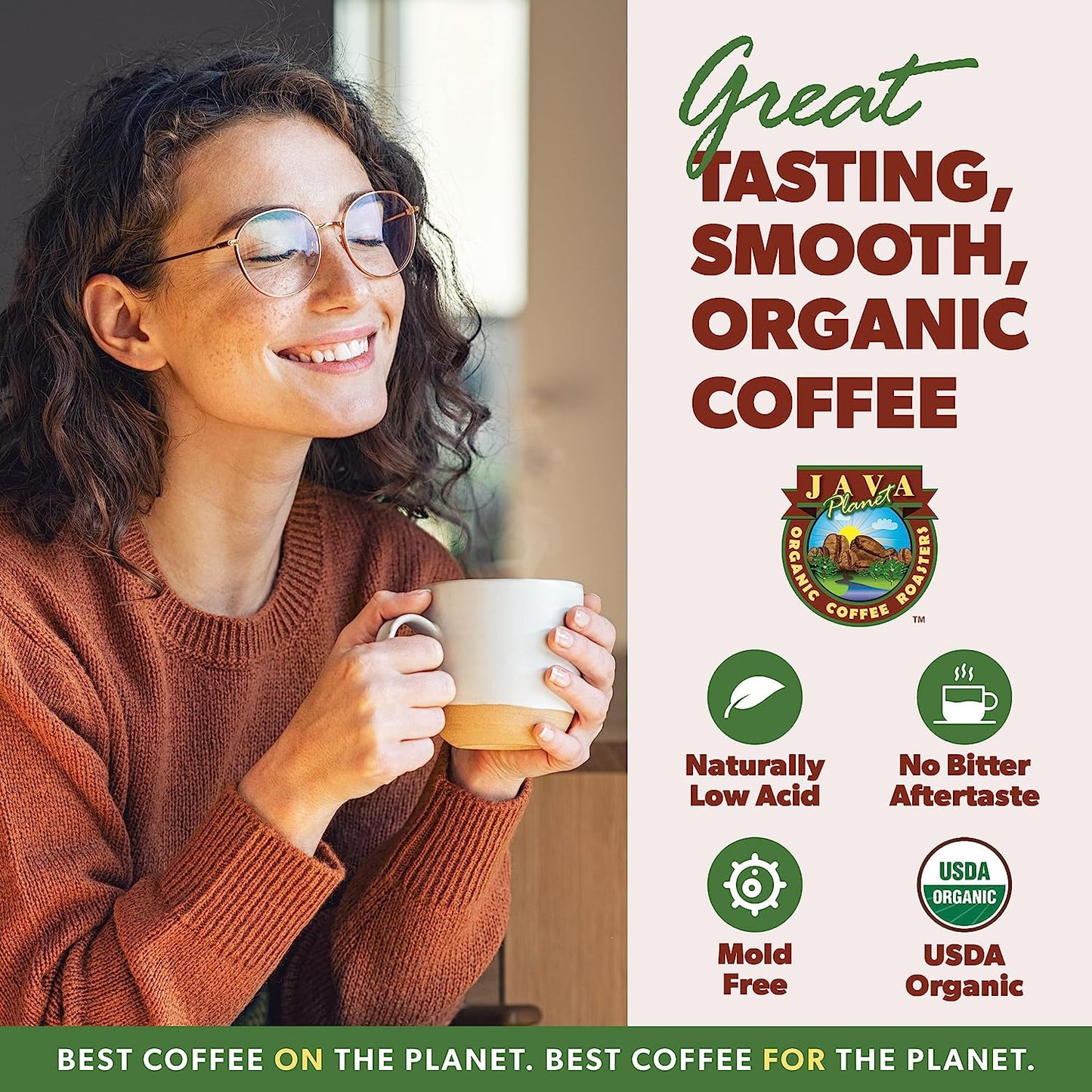 Organic, Papua New Guinea Single Origin Dark Roast, Smooth Full Flavored Organic