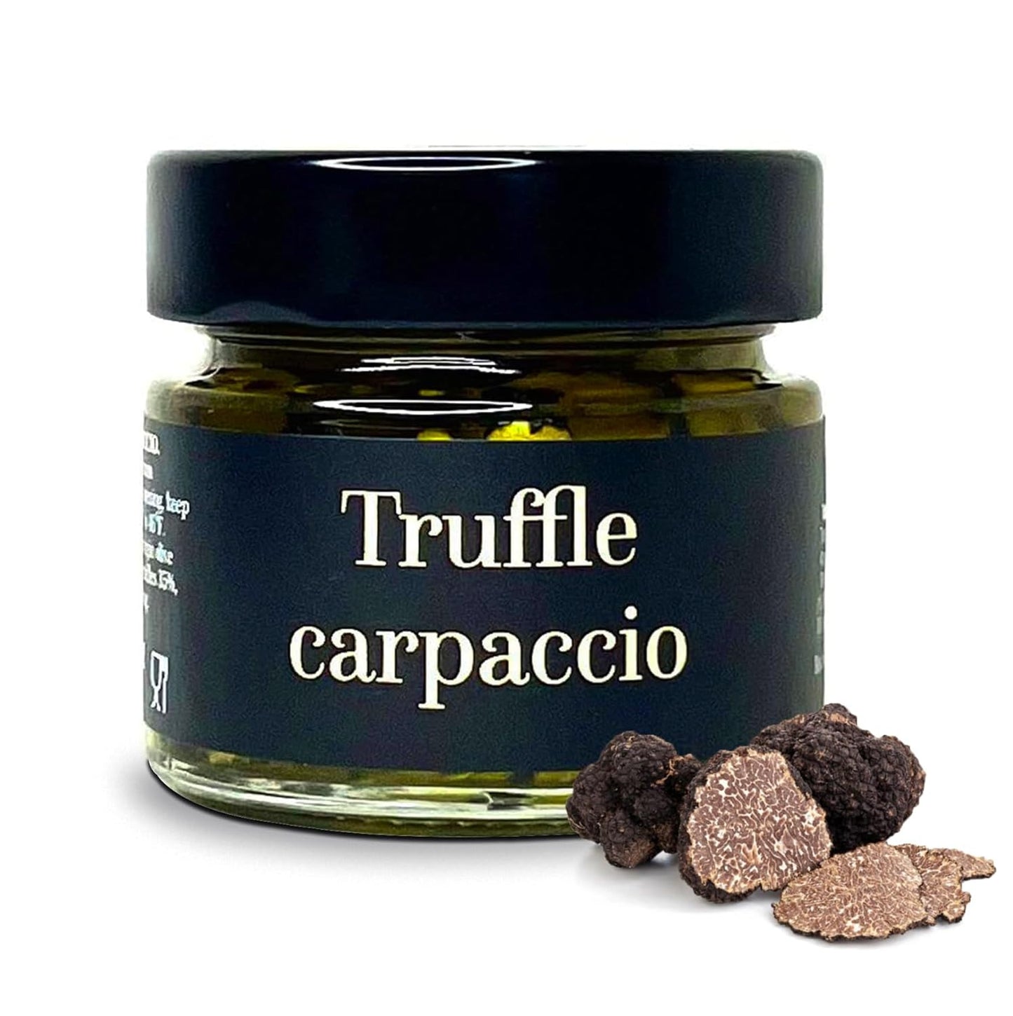 Luca’S Truffles 100% Italian Black Summer Truffle Carpaccio (500G) – Fresh Black