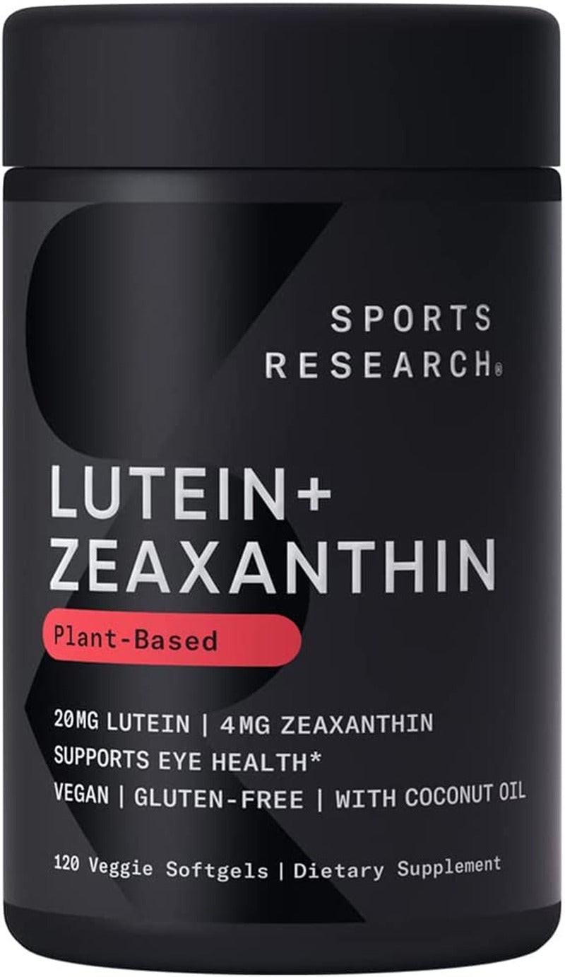 ® Lutein and Zeaxanthin Capsules - Eye Health Support Supplement Made with Lute-