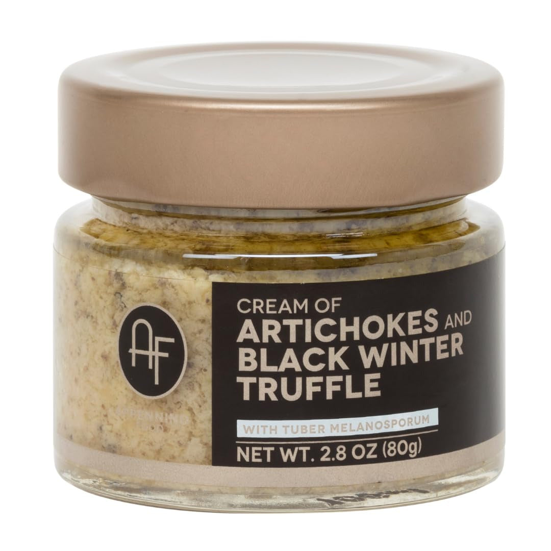 Artichokes and Black Winter Truffle Spread - Italian Premium Spread Made with Re