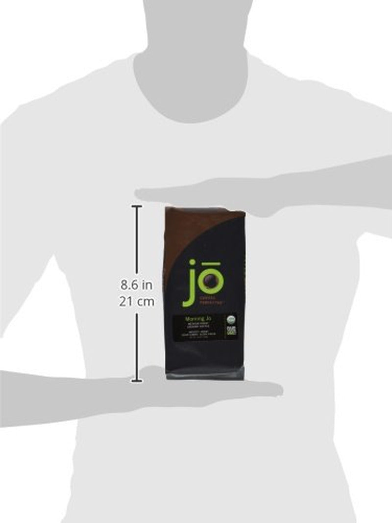 MORNING JO: 12 Oz, Organic Breakfast Blend Ground Coffee, Medium Roast, Fair Tra