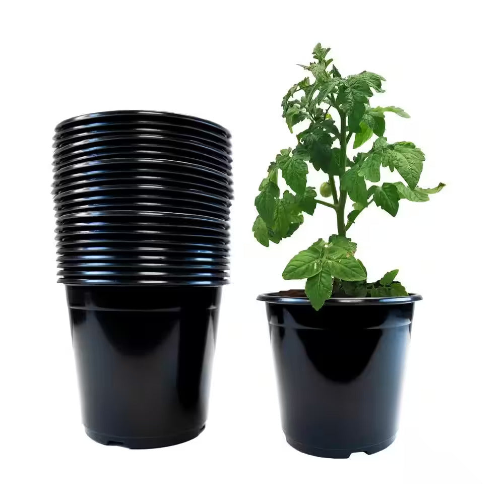 1 Gal. Plastic Nursery Pots (20-Pack)