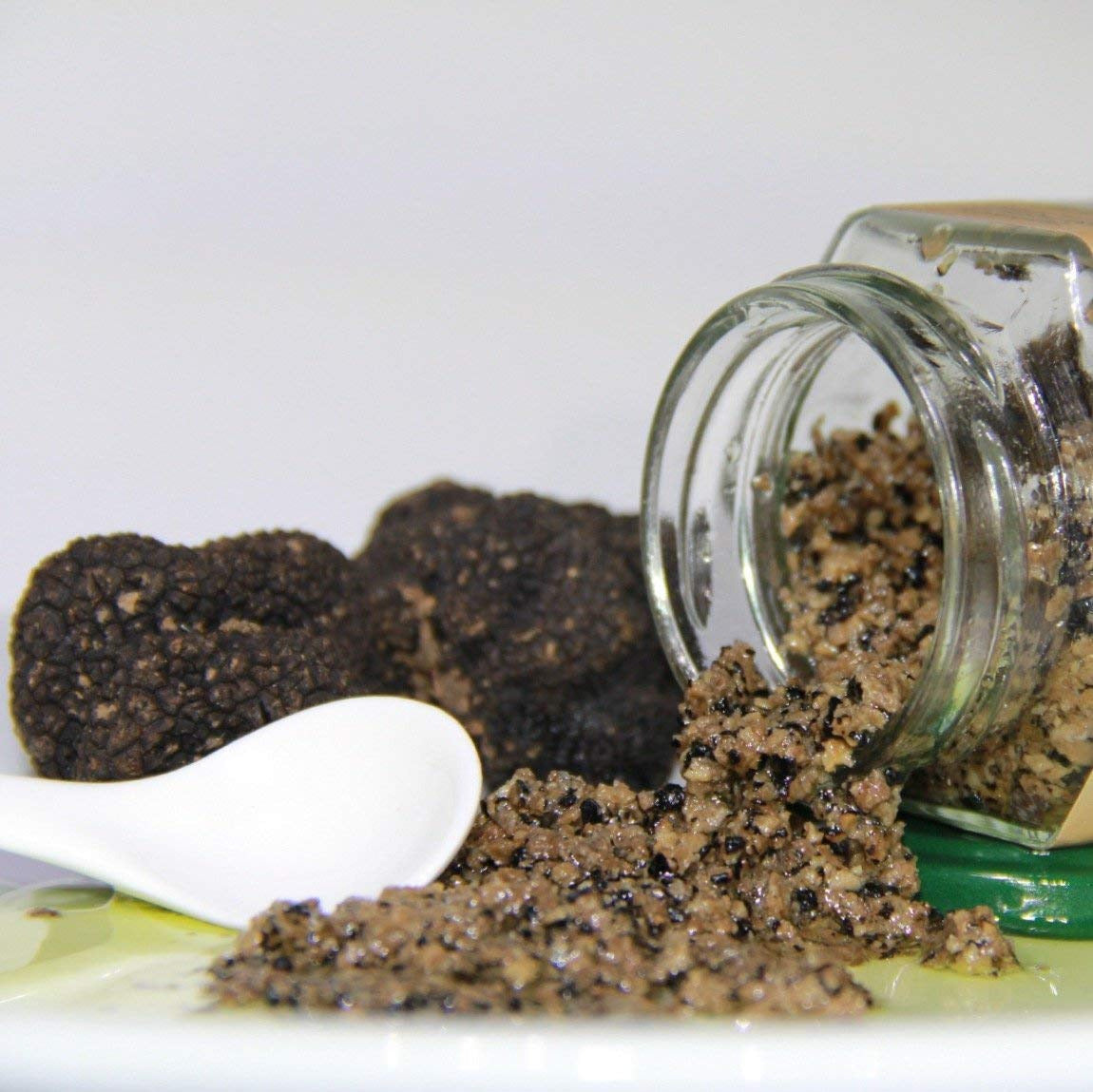 Minced Black Truffles Wt. 3.2 Oz (90G) Chopped Burgundy Black Fall/Winter Europe