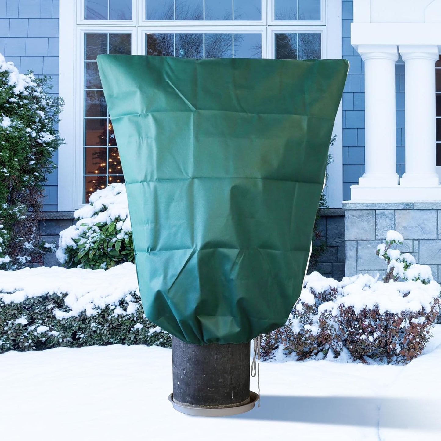 Plant Covers Freeze Protection Winter: 3.5Oz 3 X 4 Ft Green Tree Covers Freeze B