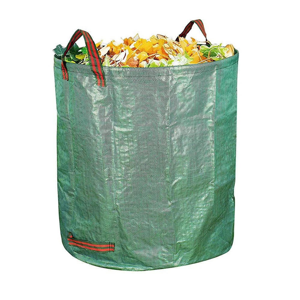 Large Organic Waste Kitchen Garden Yard Compost Bag Environmental PE Cloth Plant