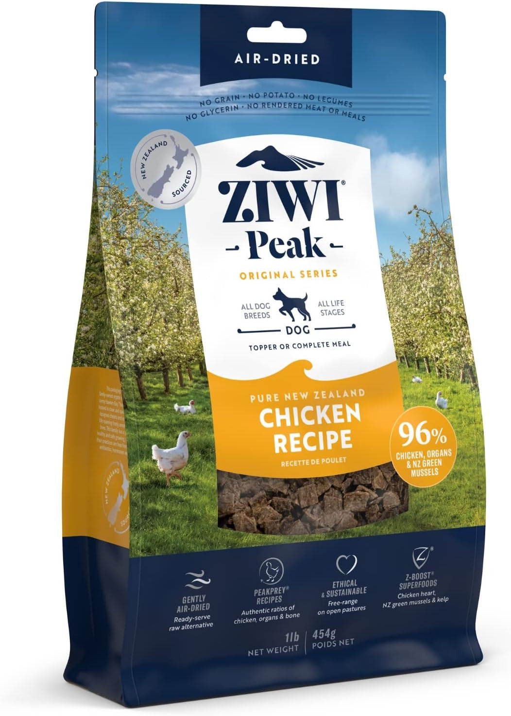 Peak Air-Dried Dog Food – All Natural, High Protein, Grain Free and Limited Ingr