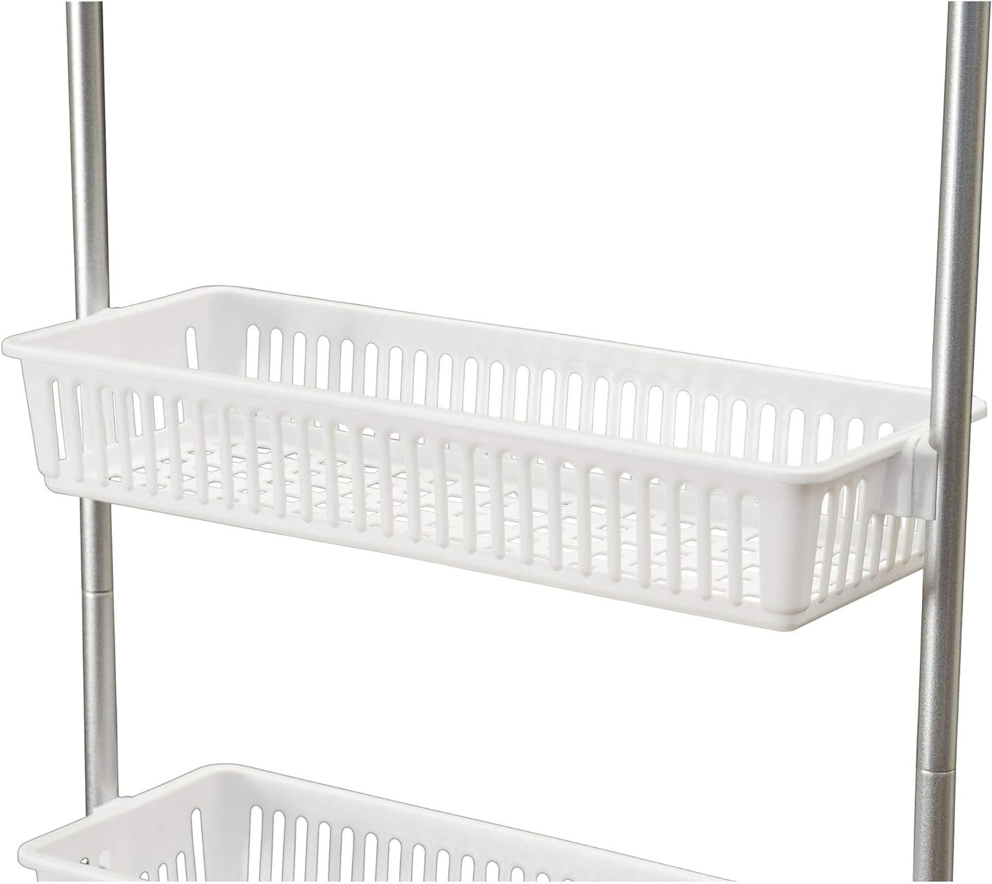 White 6-Tier Basket Over-The-Door Organizer