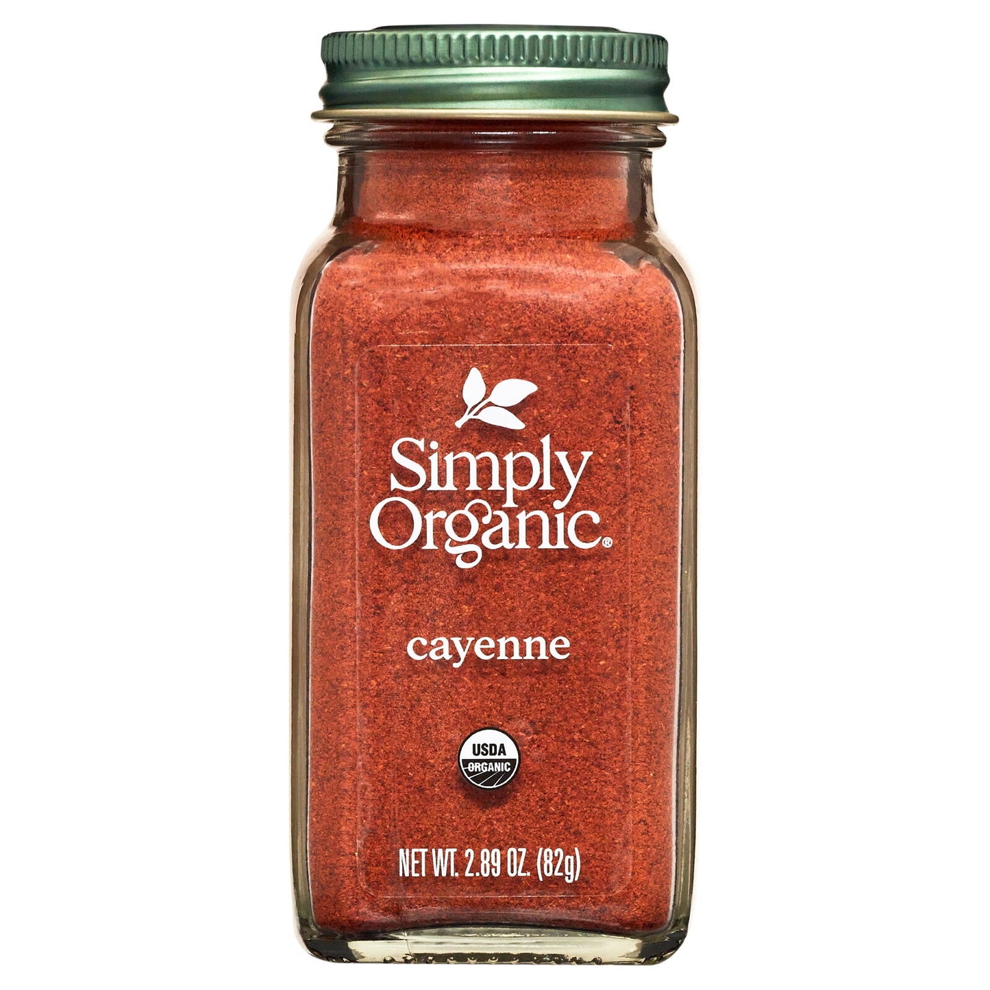 , Organic Cayenne Pepper, GMO Free, 2.89 Oz Bottle