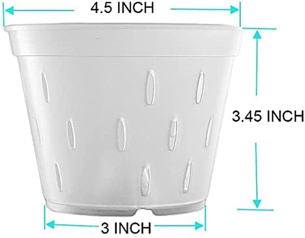 Orchid Pots with Holes Clear Orchid Pot Plastic Plant Pot Flower Pots Outdoor an