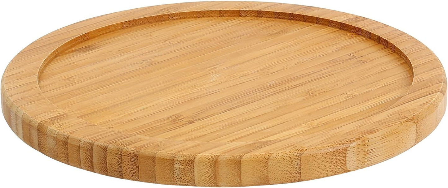 Bamboo Wooden Non-Skid Spinner for Kitchen, Pantry, Fridge, Cupboards, or Counte